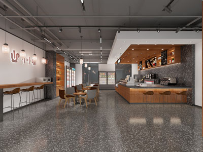 现代咖啡厅、咖啡馆