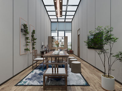 新中式董事长、总经理办公室