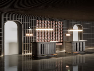 现代公司前台接待