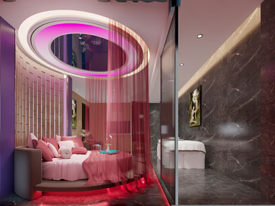 现代spa会所、美容按摩院