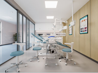 现代口腔门诊、诊所、治疗室