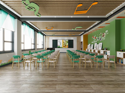 北欧幼儿园音乐教室