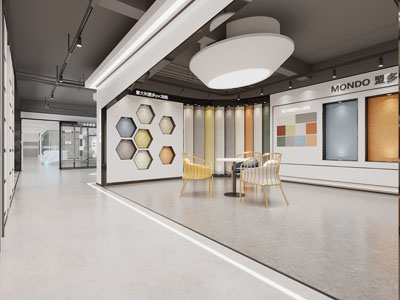 现代木地板专卖店