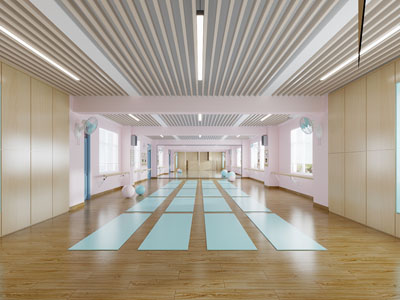 现代瑜伽馆、舞蹈厅