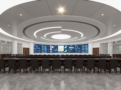 现代指挥控制中心、监控室