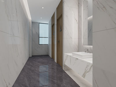 现代公共卫生间