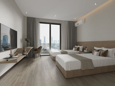 新中式酒店客房