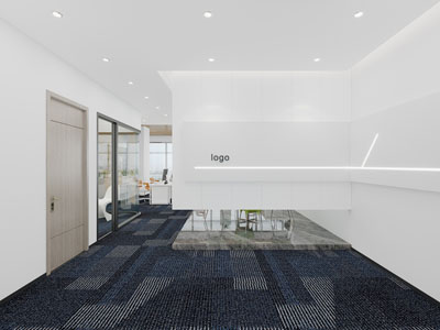 现代公司玄关门厅