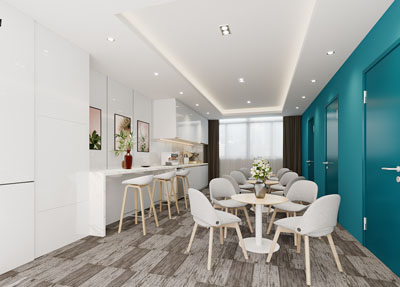 北欧公司茶水间、休闲区