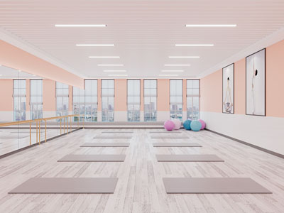 现代瑜伽馆、舞蹈厅