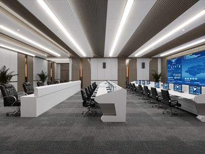 现代指挥控制中心、监控室