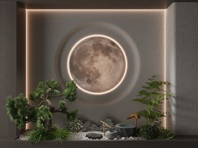 新中式景观园艺小品