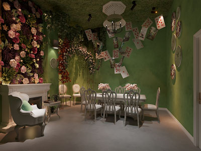 美式探案馆、剧本杀实景场馆