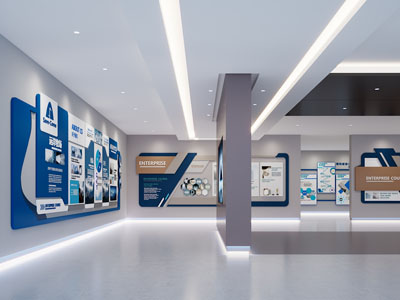 现代企业文化宣传展厅展览