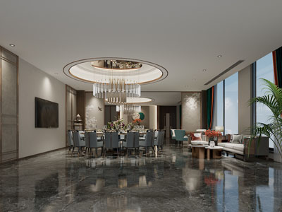 新中式酒店包厢包间