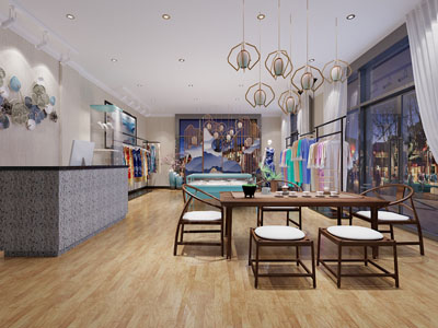 新中式传统服装专卖店