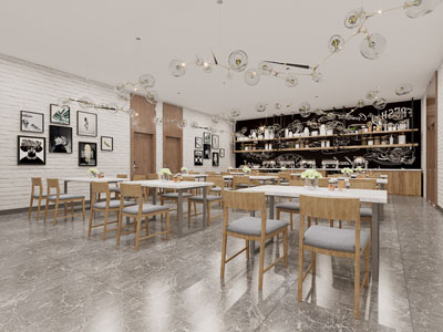 现代咖啡厅、咖啡馆