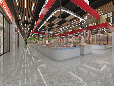 工业loft鲜肉专卖店