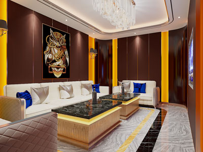 现代轻奢KTV包房