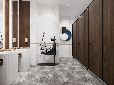 现代公共卫生间