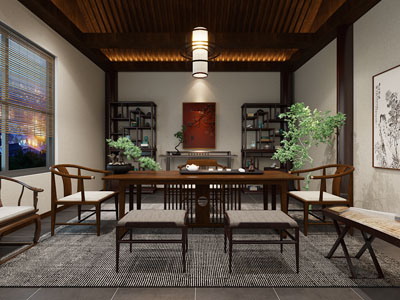新中式茶室