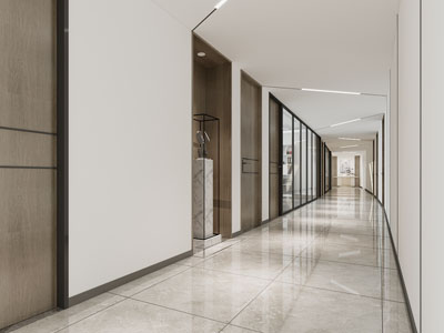现代走廊过道