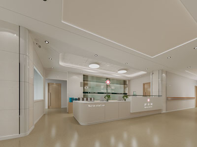 现代医院病房护士站