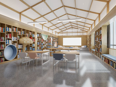 现代阅览室、图书馆、书吧
