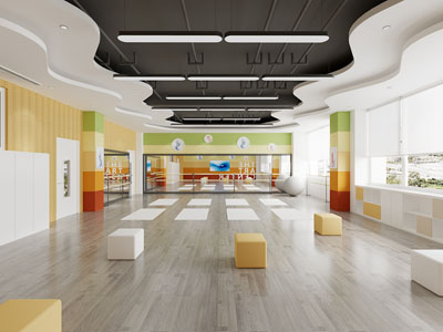 现代瑜伽馆、舞蹈厅