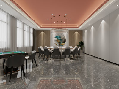 新中式酒店包厢包间、棋牌室