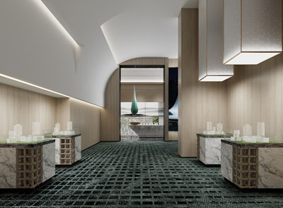 现代售楼处沙盘