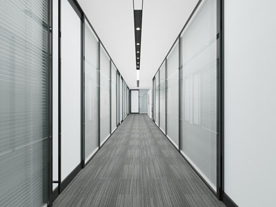 现代公司走廊过道