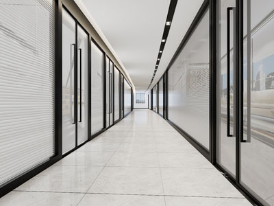 现代写字楼走廊过道