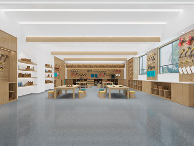 现代幼儿园手工活动教室