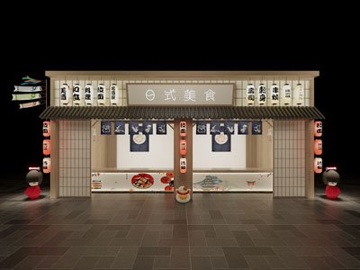 日式寿司店门头