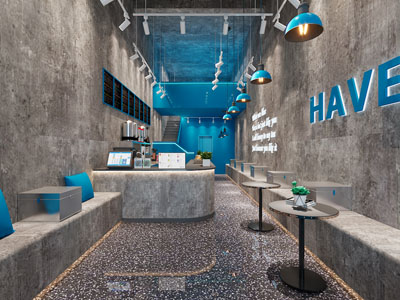 工业loft咖啡厅、咖啡馆