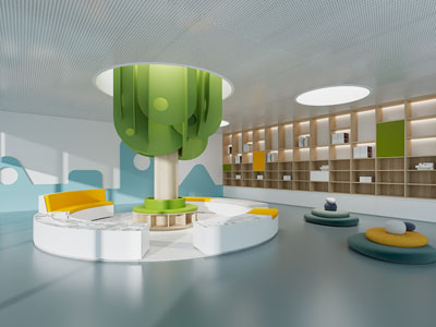 现代阅览室、图书馆、书吧