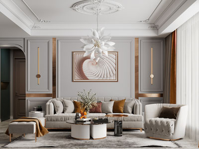 新古典客厅