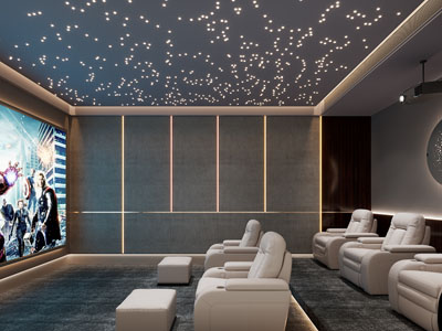 现代影音室、视听室