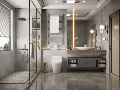 现代卫浴间、洗手间