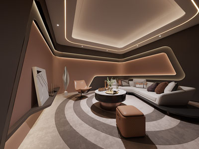 现代娱乐室、休闲室