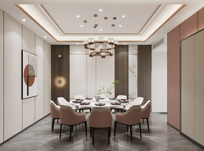 新中式酒店包厢包间