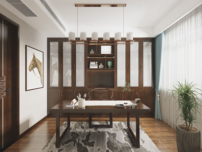 新中式书房
