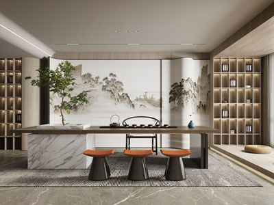 新中式茶室