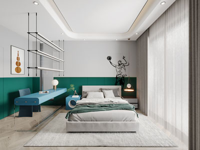 现代卧室