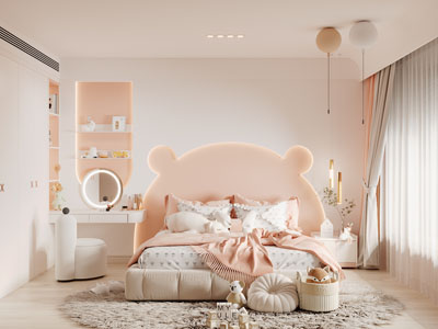 现代公主房、儿童房、卧室