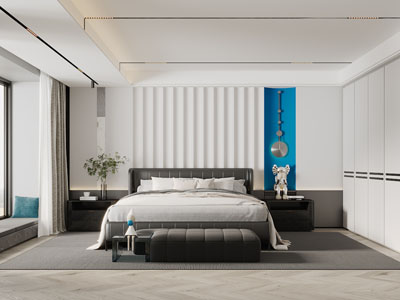 现代卧室