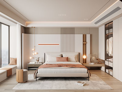 现代卧室