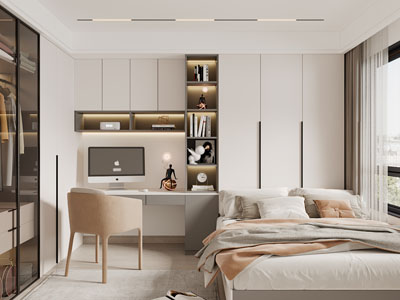 现代榻榻米卧室