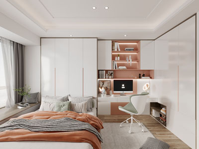 现代榻榻米卧室